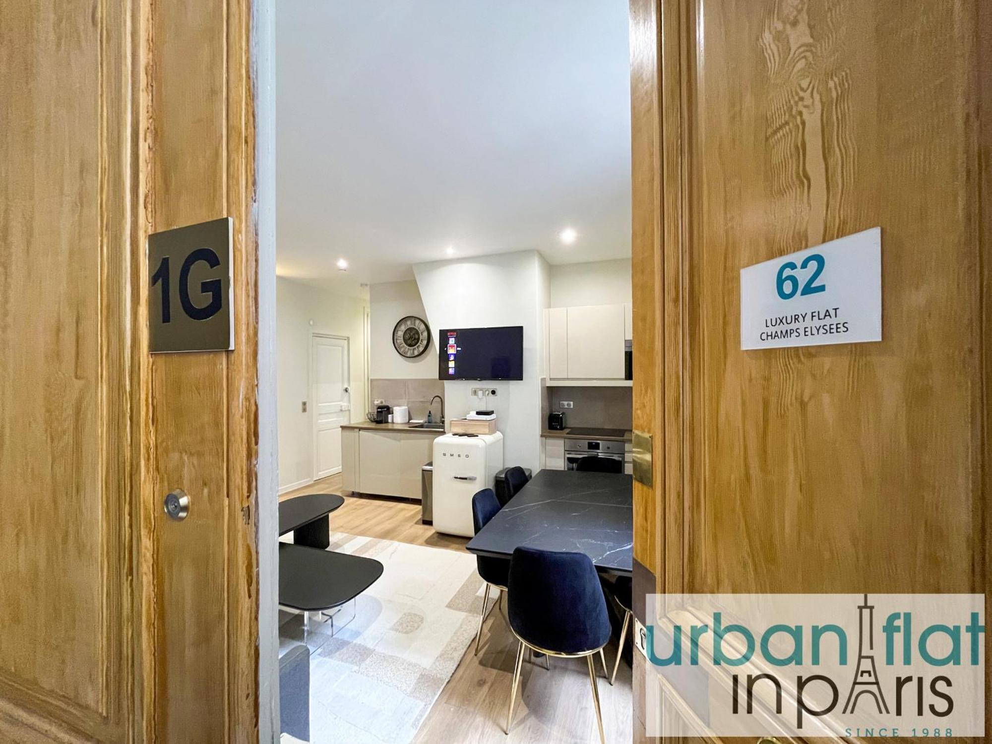 62-Luxury Flat Champs Elysees Paris Eksteriør bilde
